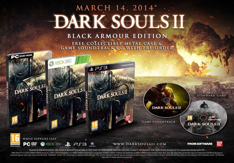 Dark Souls II (Black Armour Edition) (DVD-ROM) image 1