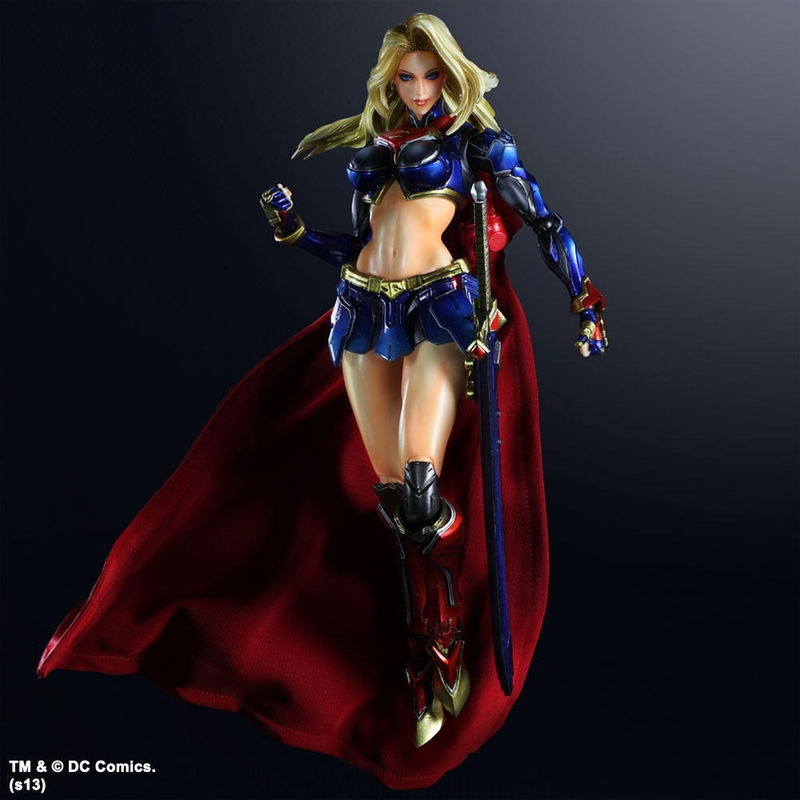 DC Comics Variant Play Arts Kai Supergirl Non Scale Pre-Painted Figure: Supergirl image 3