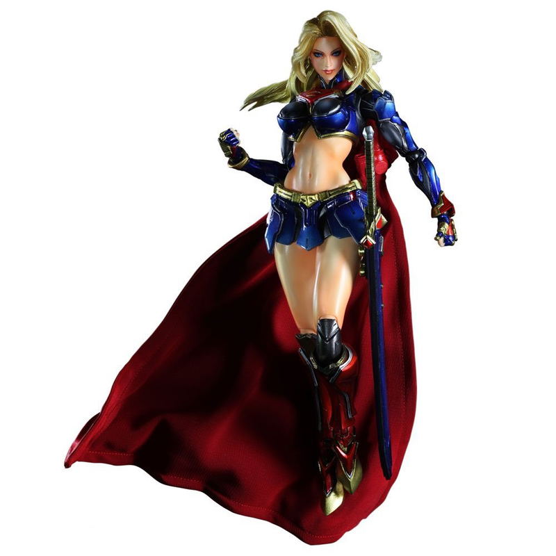 DC Comics Variant Play Arts Kai Supergirl Non Scale Pre-Painted Figure: Supergirl image 1