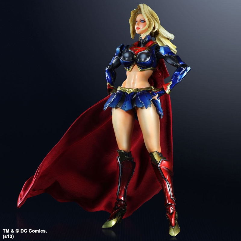 DC Comics Variant Play Arts Kai Supergirl Non Scale Pre-Painted Figure: Supergirl image 2