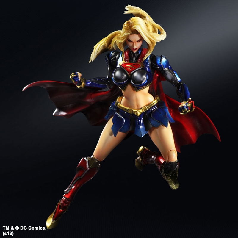 DC Comics Variant Play Arts Kai Supergirl Non Scale Pre-Painted Figure: Supergirl image 5