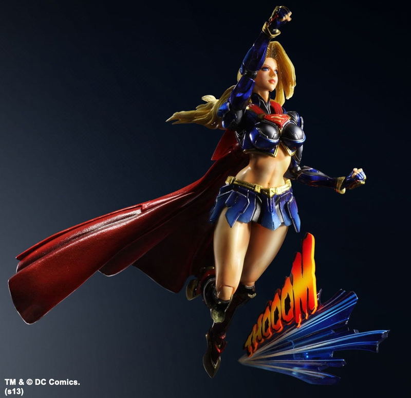 DC Comics Variant Play Arts Kai Supergirl Non Scale Pre-Painted Figure: Supergirl image 7