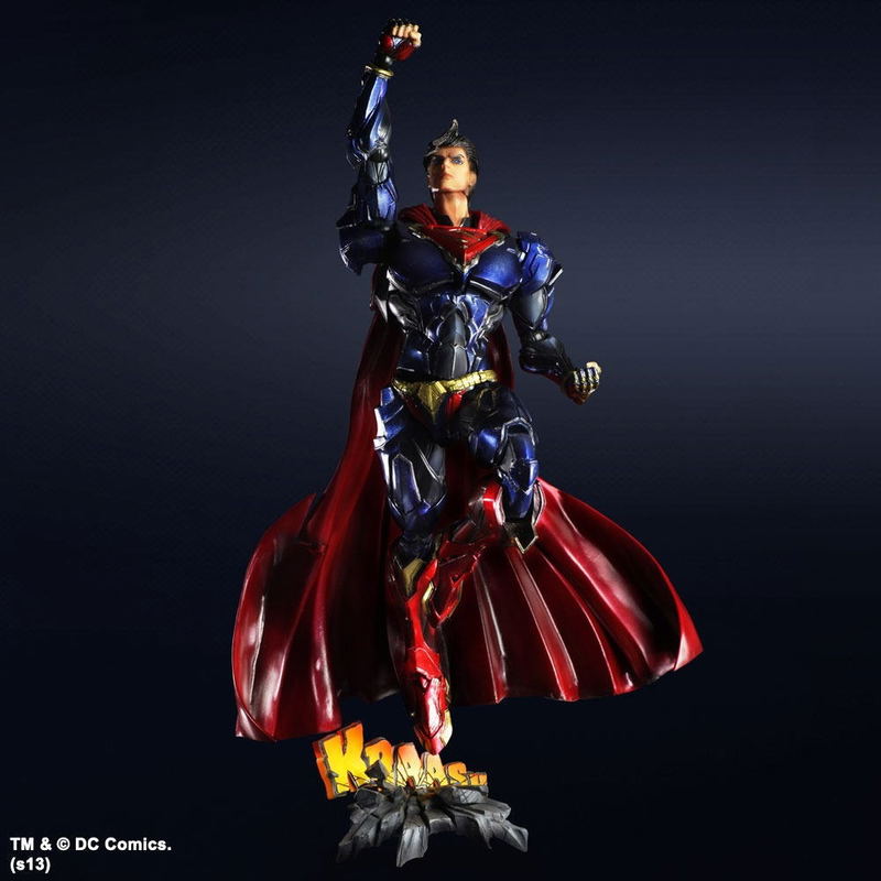 DC Comics Variant Play Arts Kai Superman Non Scale Pre-Painted Figure: Superman image 5