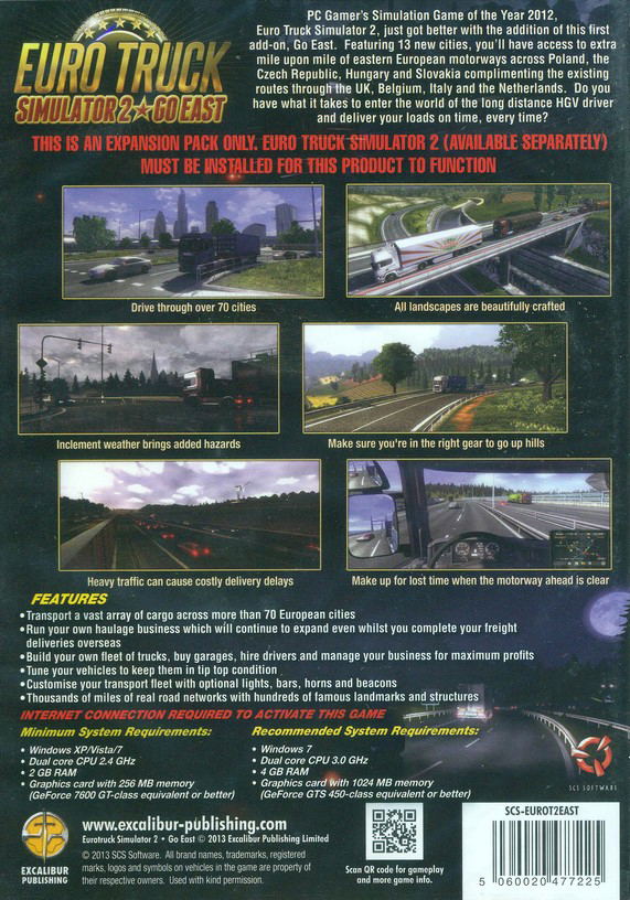 Euro Truck Simulator 2: Go East (DVD-ROM) image 2
