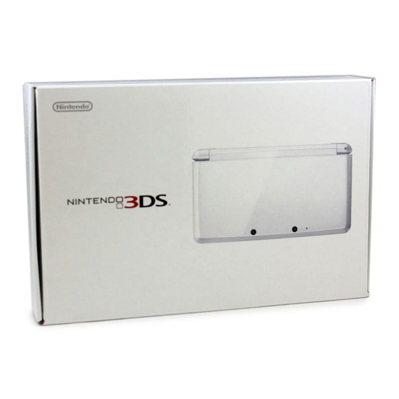 ニンテンドー3DS ピュアホワイト （中古】ニンテンドー3DS ピュア  