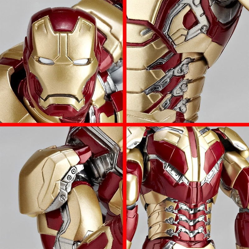 SCI-FI Revoltech Series No.049 Iron Man: Iron Man Mark 42 (Re-run) image 9