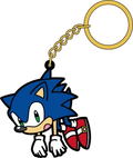 Sonic the Hedgehog Tsumamare Key Ring: Sonic (Re-run) thumbnail 1