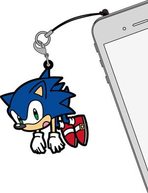 Sonic the Hedgehog Tsumamare Strap: Sonic (Re-run)