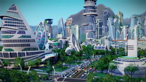 SimCity: Cities of Tomorrow Expansion Pack (Code in a Box) (Chinese)_