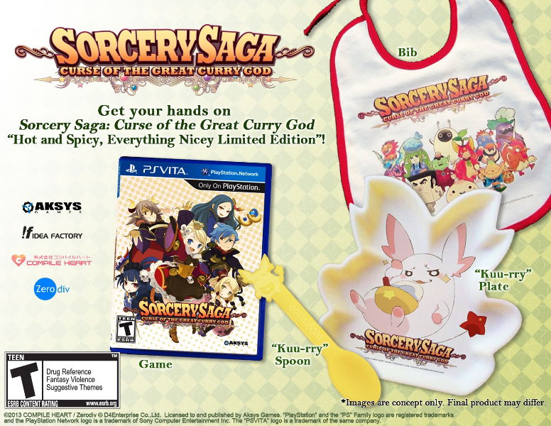 Sorcery Saga: The Curse of the Great Curry God (Hot and Spicy, Everything Nicey Limited Edition) image 3