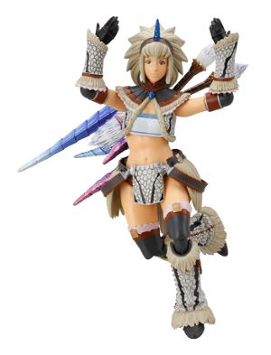Capcom Figure Builder Creators Model Monster Hunter Goa Non Scale Pre-Painted PVC Figure: Woman Swordsman