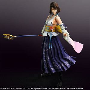 Final Fantasy X HD Remaster Play Arts Kai Non Scale Pre-Painted Action Figure: Yuna