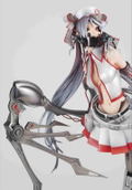 Hdge Vocaloid Pre-Painted PVC Figure: Calne Ca / Nurse Costume Ver. thumbnail 6