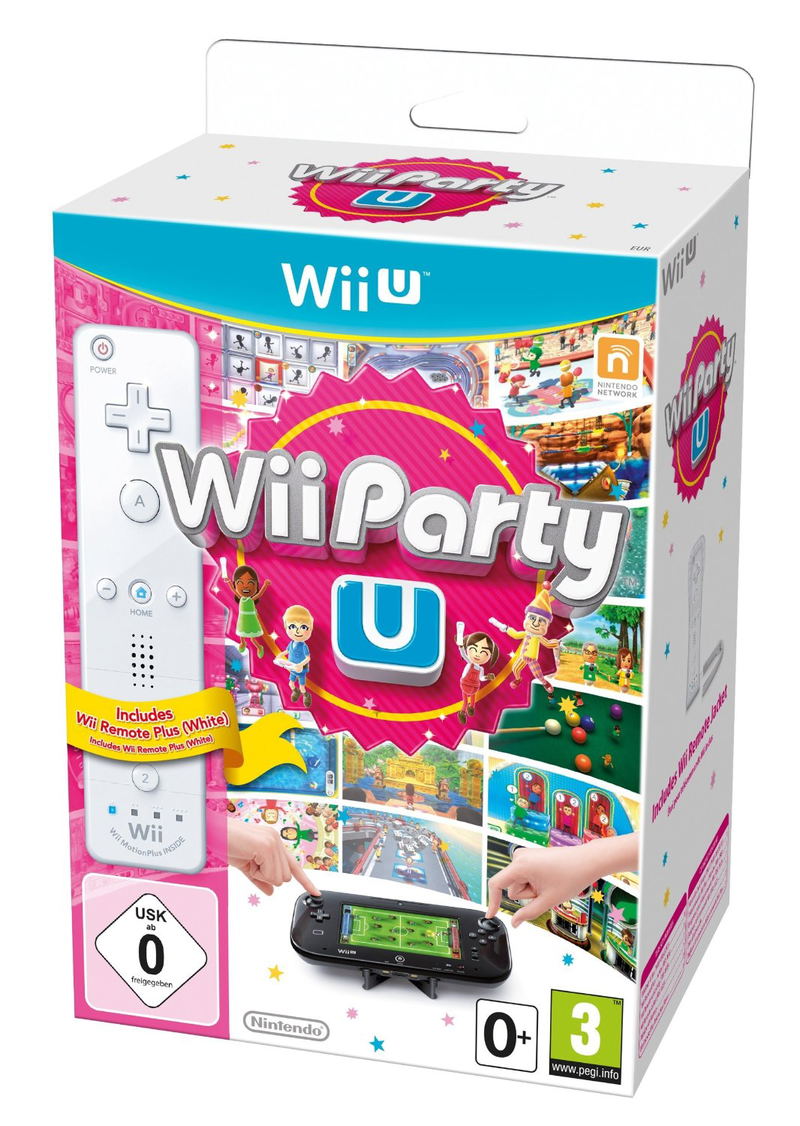 Wii U Party with Remote Plus (White) image 1