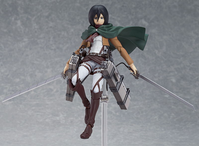 figma Attack on Titan Non Scale Pre-Painted PVC Figure: Mikasa Ackerman image 2