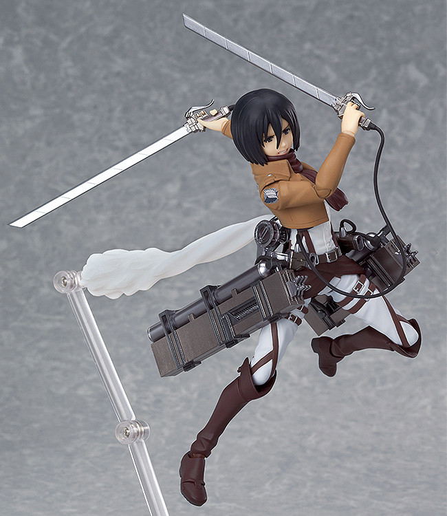 figma Attack on Titan Non Scale Pre-Painted PVC Figure: Mikasa Ackerman image 5