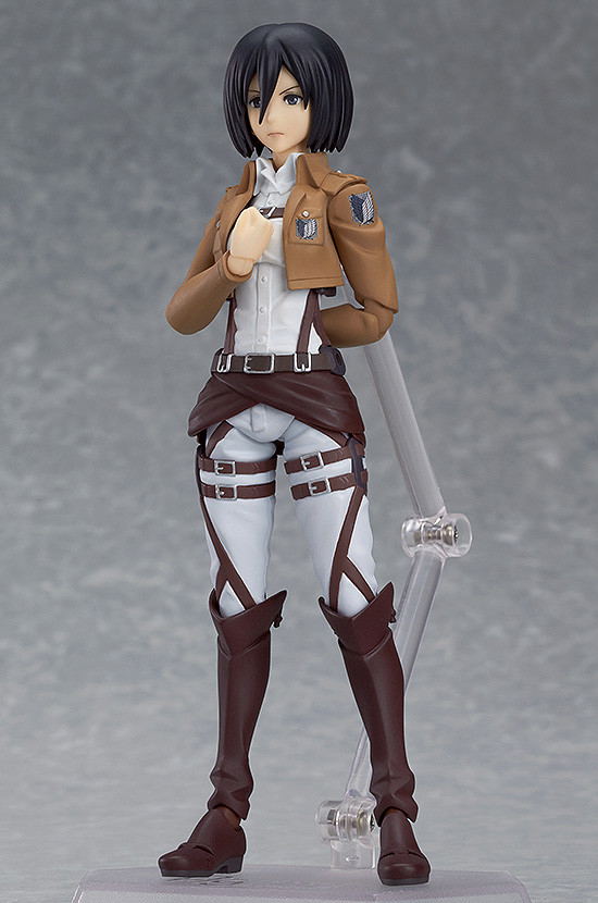 figma Attack on Titan Non Scale Pre-Painted PVC Figure: Mikasa Ackerman image 6
