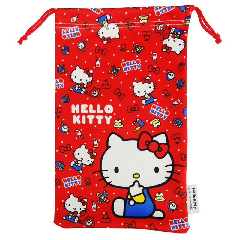 Hello Kitty Pouch for 3DS LL (Red) image 2