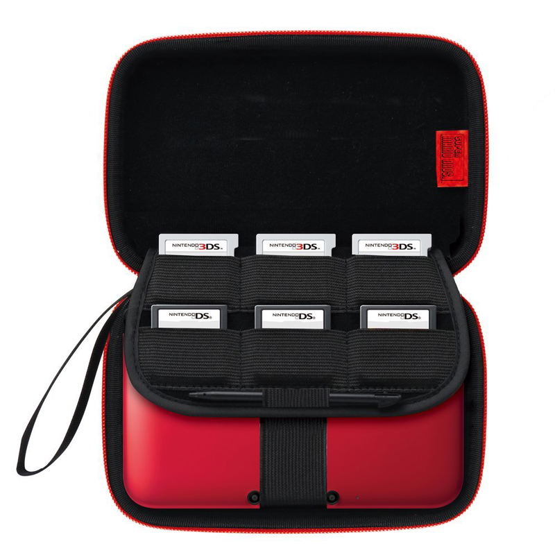 3DS XL Retro Mario Hard Pouch 適用於 DS Lite, DSi, 3DS, 3DS LL / XL