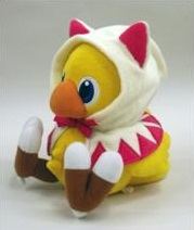 Final Fantasy Stuffed Plush Doll: Mysterious Dungeon Chocobo White Mage