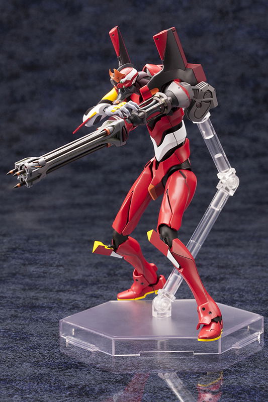 Rebuild of Evangelion 1/400 Scale Model Kit: Regular Human Form Battle Weapon Evangelion Production Model Kai 02 Beta image 4