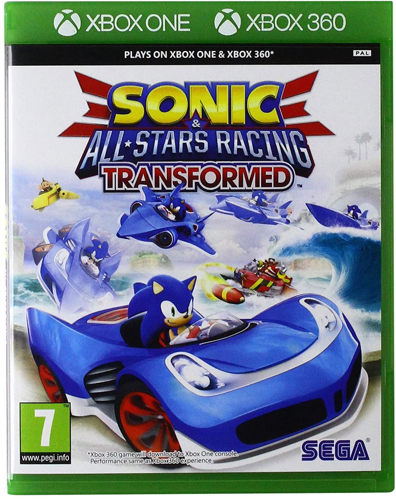 xbox 360 SONIC The HEDGEHOG Game (Works On US Consoles) PAL UK Version