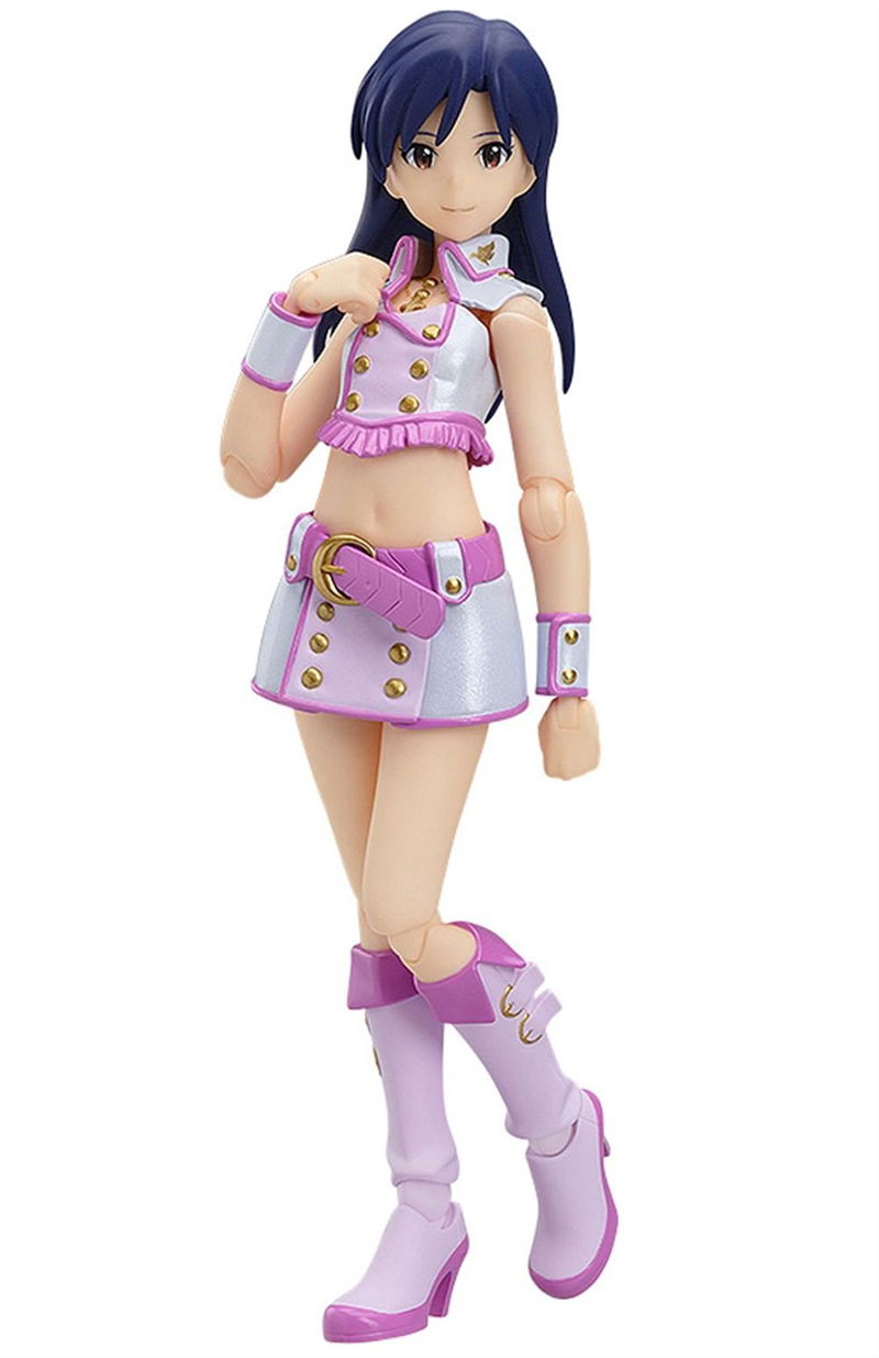 figma The Idolmaster Non Scale Pre-Painted PVC Figure: Kisaragi Chihaya image 1