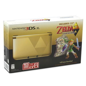 Nintendo 3DS XL (The Legend of Zelda: A Link Between Worlds - Black x Gold Limited Edition)_