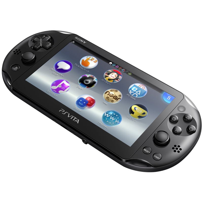 PS Vita PlayStation Vita New Slim Model - PCH-2000 (Black) [with 64GB Memory Card] image 7