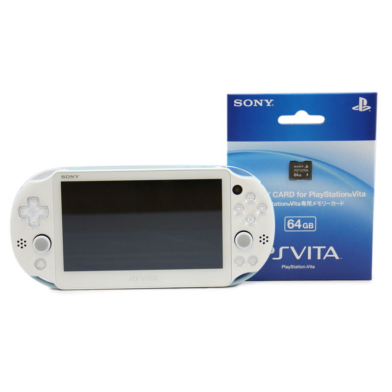 PS Vita PlayStation Vita New Slim Model - PCH-2000 (Light Blue 