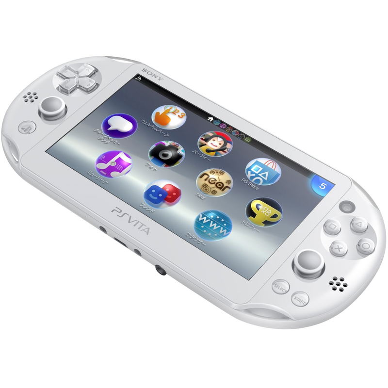 PS Vita PlayStation Vita New Slim Model - PCH-2000 (White) [with 64GB Memory Card] image 7