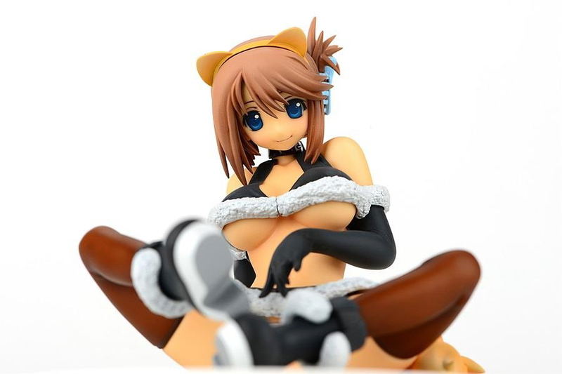 To Heart 2 Dungeon Travelers 1/7 Scale Pre-Painted PVC Figure: Komaki Manaka Animal Costume Black Cat Ver. image 1