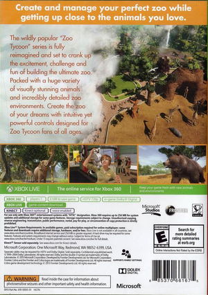 Zoo Tycoon for Xbox360