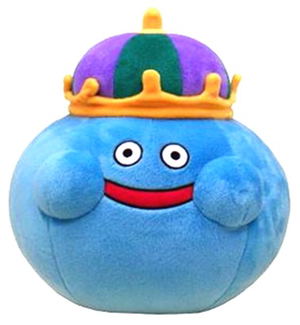 Dragon Quest Smile Slime Plush Doll: King Slime Large_