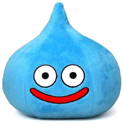 Dragon Quest Smile Slime Plush: Slime Blue L (Re-run) image 1