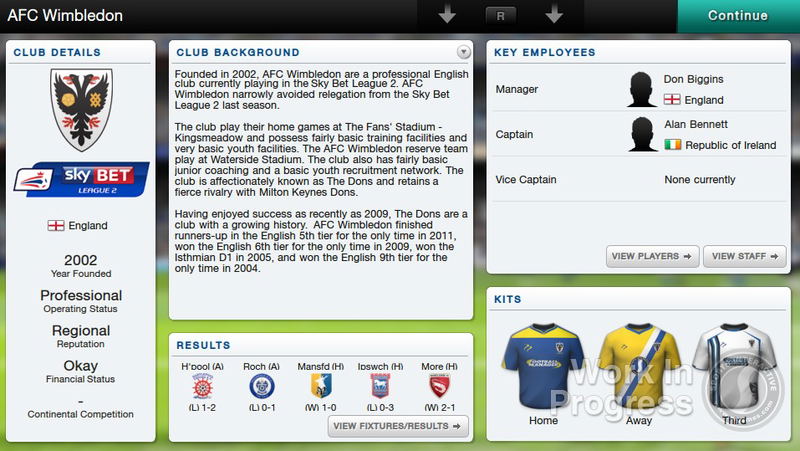 Football Manager Classic 2014 image 3