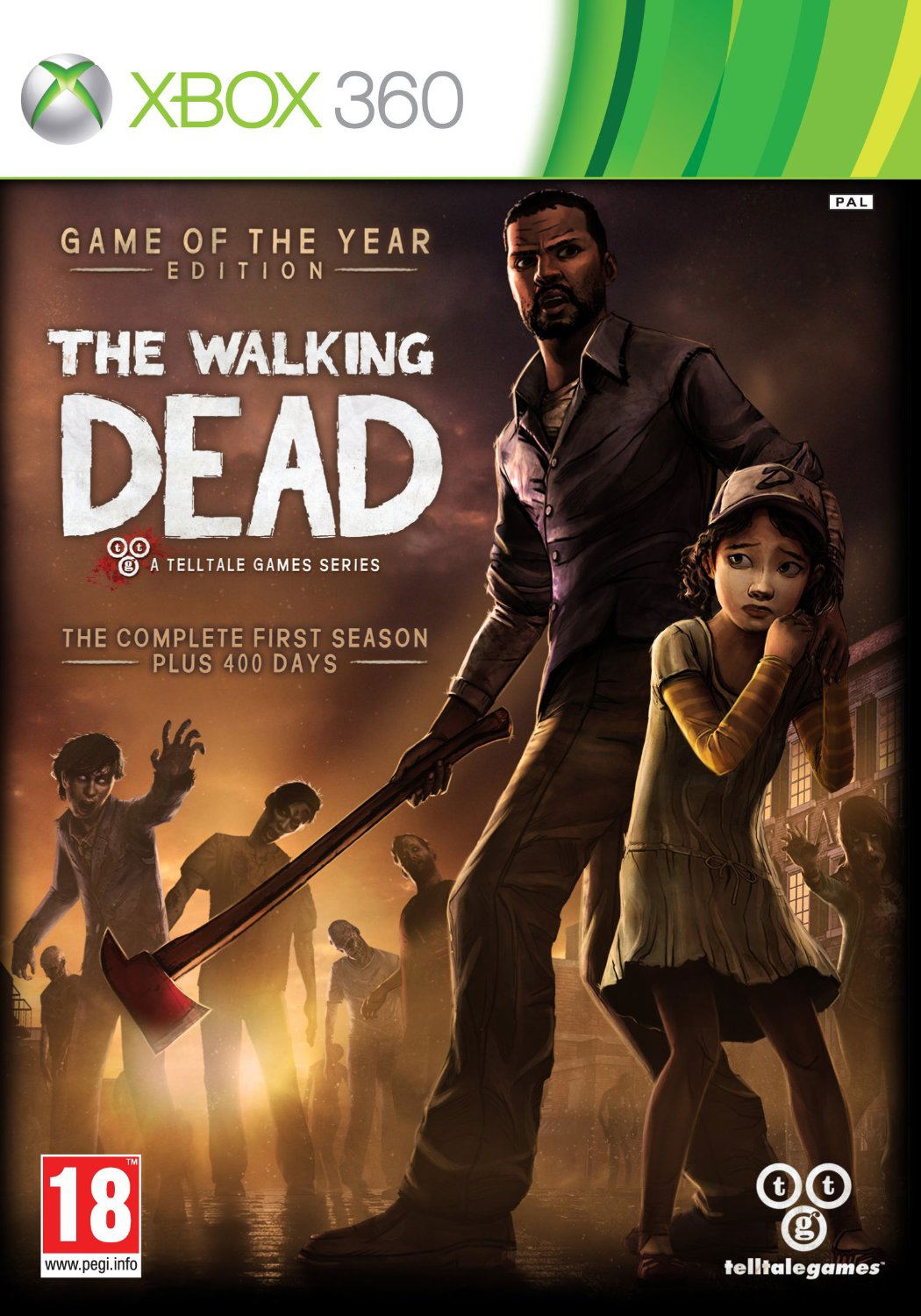 The Walking Dead: A Telltale Games Series (Game of the Year Edition) for  Xbox360