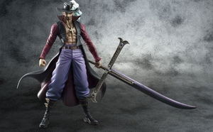 Excellent Model One Piece Neo-DX - Portraits of Pirates 1/8 Scale Pre-Painted Figure: Hawk-Eye Mihawk Ver.2 (Asian Version)_