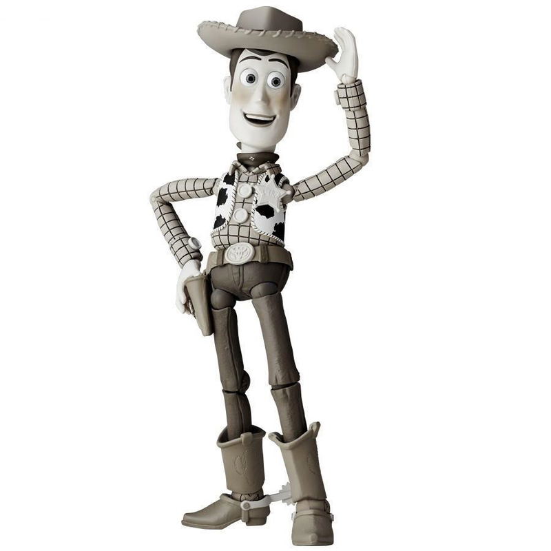 SCI-FI Revoltech Series No.010 Pre-Painted Figure: Woody Sepia Ver. image 1