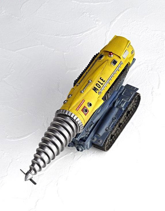 SCI-FI Revoltech Series No.050 Jet Mole (Thunderbirds) image 4