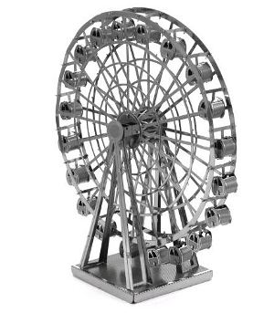 Metallic Nano Puzzle: Giant Ferris Wheel