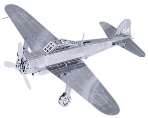 Metallic Nano Puzzle: Mitsubishi A6M Zero_