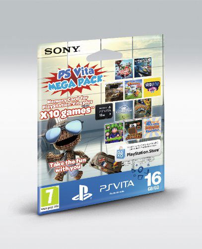 PS Vita Mega Pack (Includes 10 Games and 16GB Memory Card) image 2