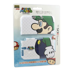 Rubber Coat Cover for 3DS LL (Luigi)_