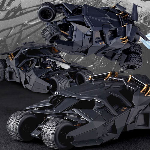 SCI-FI Revoltech Series No.043 Batman: Batmobile Tumbler image 5