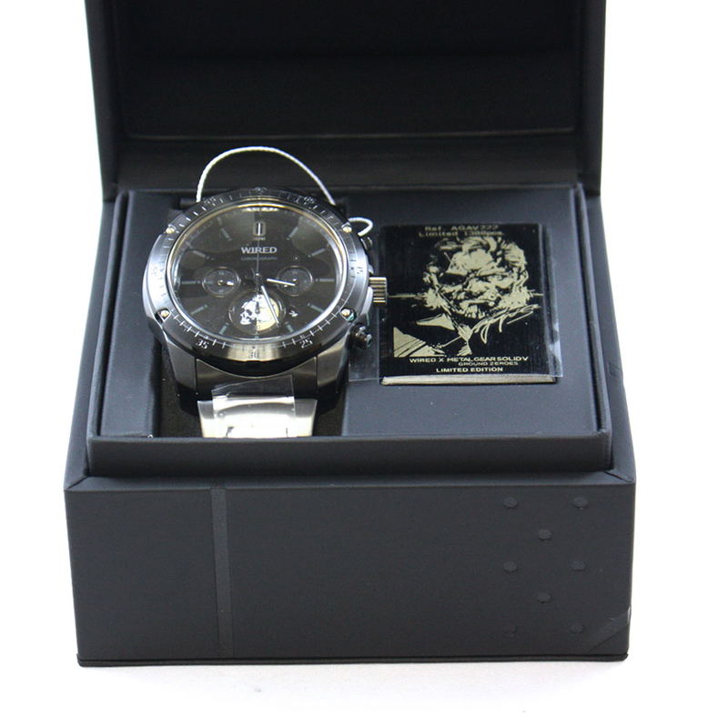 Konami Wired x Metal Gear Solid V: Ground Zeroes [Limited Edition Watch] image 1