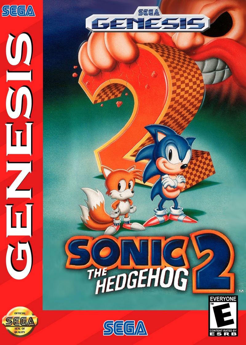 Sonic The Hedgehog 2 Sega Mega Drive 