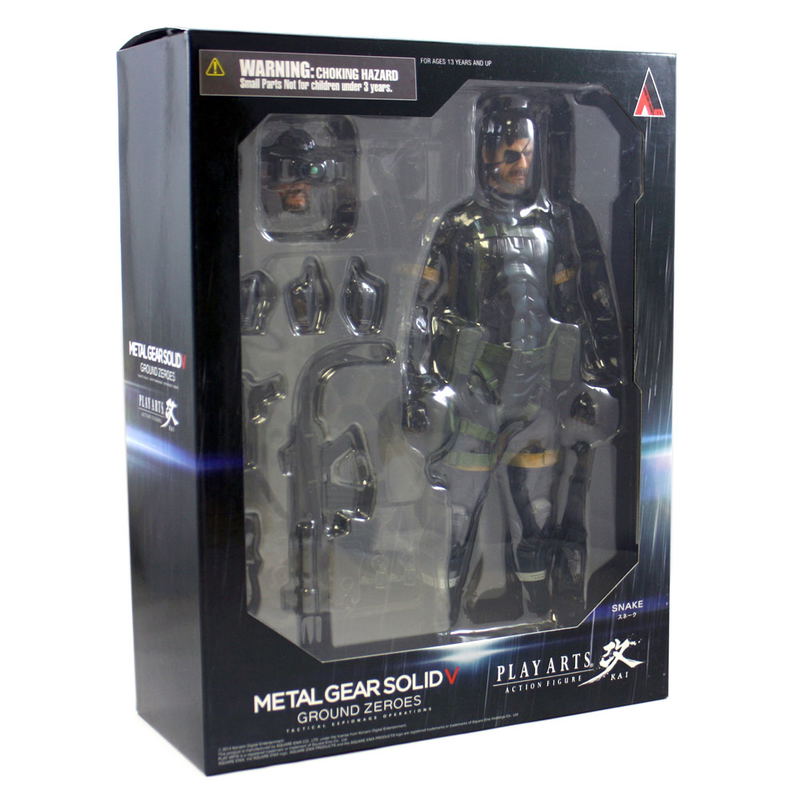 Metal Gear Solid V Ground Zeroes Play Arts Kai Snake image 8