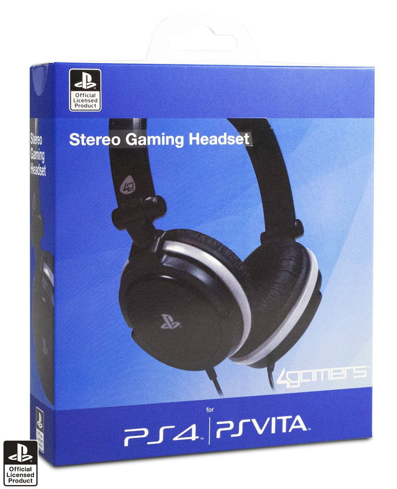 4Gamers Stereo Gaming Headset (PS4 and PS Vita) image 1