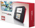 Nintendo 2DS (with Pokemon X Pre-Installed - Red/Black Edition) thumbnail 1